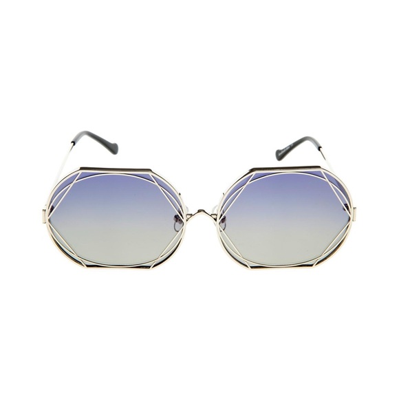 Wildfox Regency Sunglasses silver NIB - Picture 1 of 4